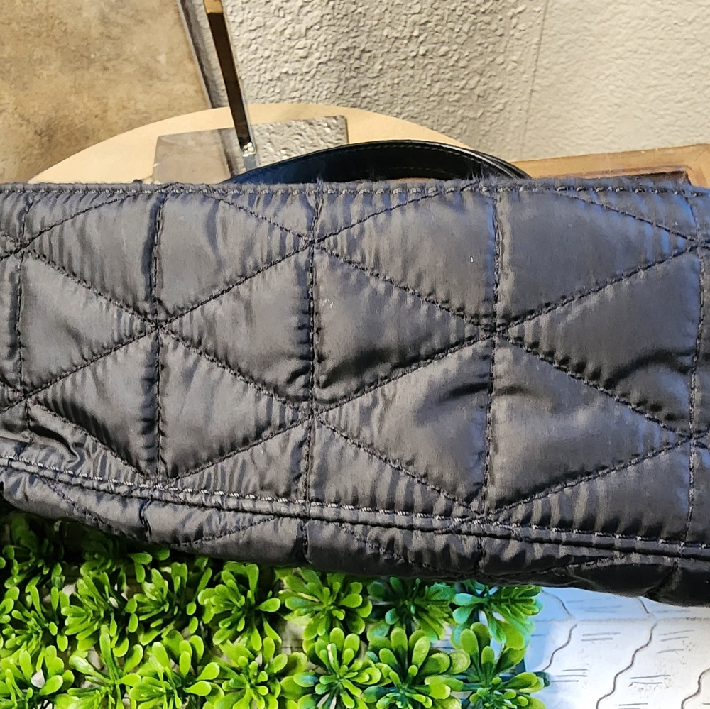 kate spade Black Quilted Crossbody Satchel with Gold Hardware - Picture 4 of 12